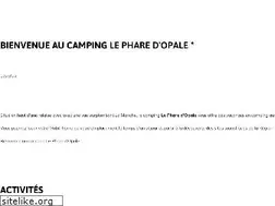 Sites similar to campinglephare.com