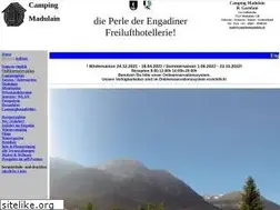 Sites similar to campingmadulain.ch