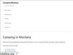 Sites similar to campingmontana.com