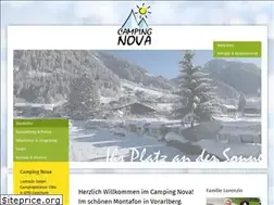 Sites similar to campingnova.at