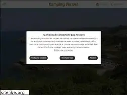 Sites similar to campingperlora.com