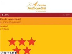 Sites similar to campingpointeauxoies.com