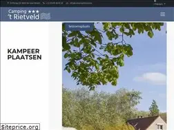 Sites similar to campingrietveld.be