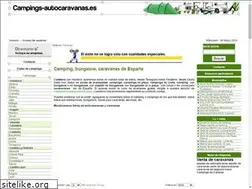 Sites similar to campings-autocaravanas.es