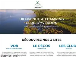Sites similar to campings-ccyverdon.ch