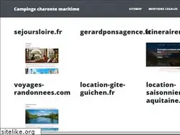 Sites similar to campings-charente-maritime.com