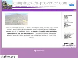 Sites similar to campings-en-provence.com
