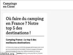 Sites similar to campingsencorse.fr