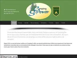 Sites similar to campingsteanne.ca