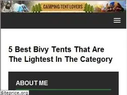 Sites similar to campingtentlovers.com