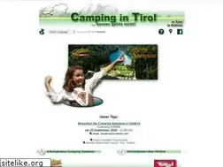 Sites similar to campingtirol.com