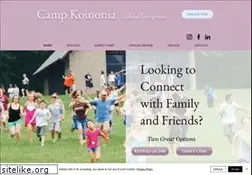 Sites similar to campkoinoniany.org