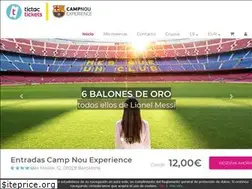 Sites similar to campnouexperience.tictactickets.com