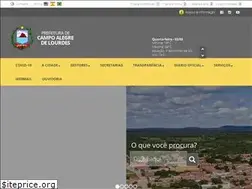 Sites similar to campoalegredelourdes.ba.gov.br