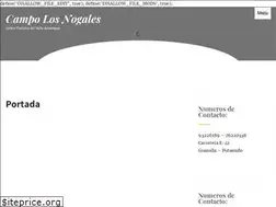 Sites similar to campolosnogales.cl