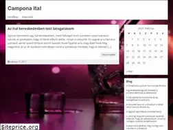 Sites similar to campona-ital.hu