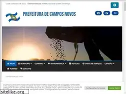 Sites similar to camposnovos.sc.gov.br