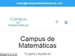 Sites similar to campusdematematicas.com
