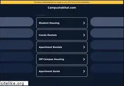 Sites similar to campushabitat.com