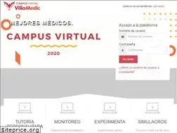 Sites similar to campusvirtualvillamedic.com