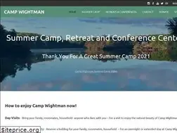 Sites similar to campwightman.org