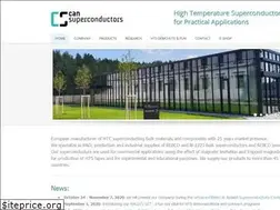 Sites similar to can-superconductors.com