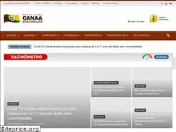 Sites similar to canaadoscarajas.pa.gov.br