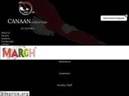 Sites similar to canaanchristianacademy.org