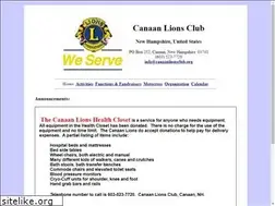 Sites similar to canaanlionsclub.org