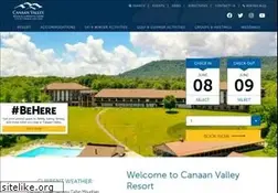 Sites similar to canaanresort.com