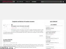 Sites similar to canada-complaints.com
