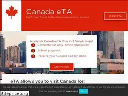 Sites similar to canada-eta.co.uk