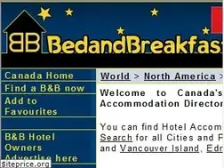 Sites similar to canada.bedandbreakfasts.net