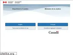 Sites similar to canada.justice.gc.ca