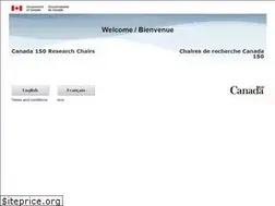 Sites similar to canada150.chairs-chaires.gc.ca