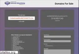 Sites similar to canadaairlinetickets.ca