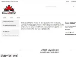 Sites similar to canadaautosupply.com
