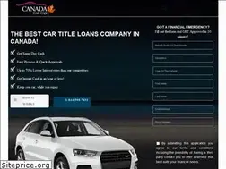 Sites similar to canadacarcash.com