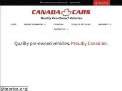 Sites similar to canadacarskw.com