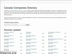 Sites similar to canadacompany.info