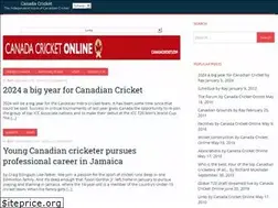 Sites similar to canadacricket.com