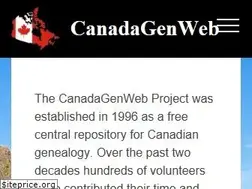 Sites similar to canadagenweb.org