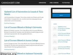 Sites similar to canadagist.com