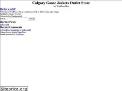 Sites similar to canadagoosejacketscanada.ca