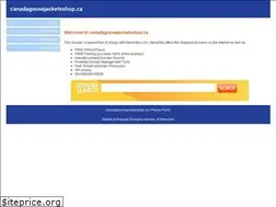 Sites similar to canadagoosejacketsshop.ca