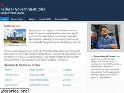 Sites similar to canadagovernmentjobs.ca