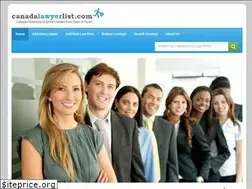 Sites similar to canadalawyerlist.com