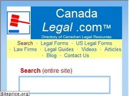 Sites similar to canadalegal.com