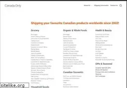 Sites similar to canadaonly.ca