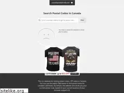 Sites similar to canadapostalcode.net